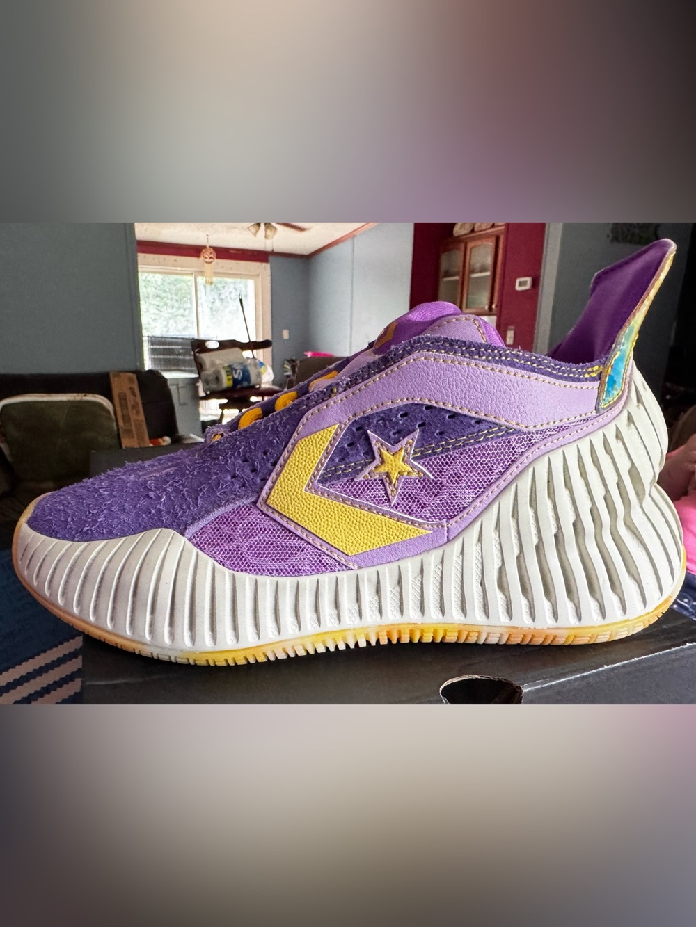 NWT Converse All Star BB Prototype CX Mid Violet Basketball Shoes
